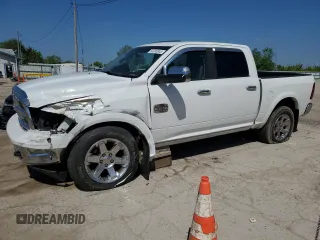 2012 Ram 1500 Laramie Longhorn with VIN 1C6RD7PT9CS293269, listed as a Copart auction lot 55310245 with 150,916 mi miles and Salvage title. Bid and sale history available at DreamBid. Image 1.