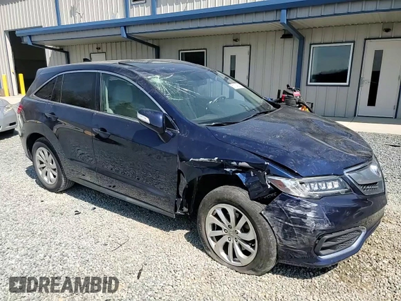 2017 Acura RDX Technology with VIN 5J8TB3H52HL021243, listed as a Copart auction lot 51104625 with 51,863 mi miles and Salvage Title. Bid and sale history available at DreamBid. Image 12.