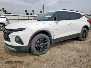 2021 Chevrolet Blazer LT with VIN 3GNKBBRA7MS509177, listed as a Copart auction lot 59114465 with 73,031 mi miles and Salvage title. Bid and sale history available at DreamBid. Image 1.