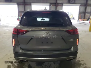 2021 Infiniti QX50 Luxe with VIN 3PCAJ5BA6MF123328, listed as a Copart auction lot 88411535 with 34,162 mi miles and Salvage title. Bid and sale history available at DreamBid. Image 6.
