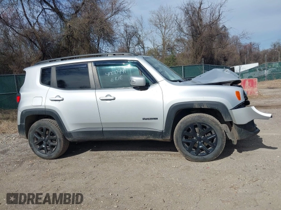 2017 Jeep Renegade Altitude with VIN ZACCJBBH5HPF52639, listed as a IAAI auction lot 41810491 with 86,486 mi miles and . Bid and sale history available at DreamBid. Image 13.