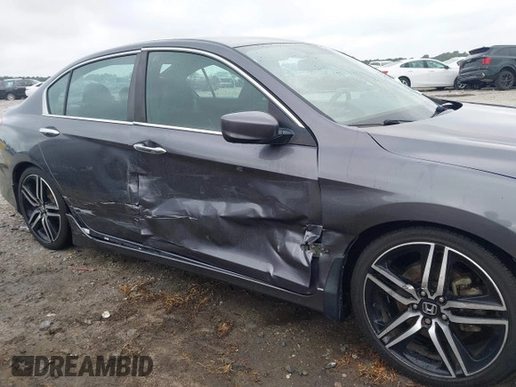 2016 Honda Accord Sport with VIN 1HGCR2F54GA024146, listed as a IAAI auction lot 42600273 with 192,775 mi miles and . Bid and sale history available at DreamBid. Image 6.