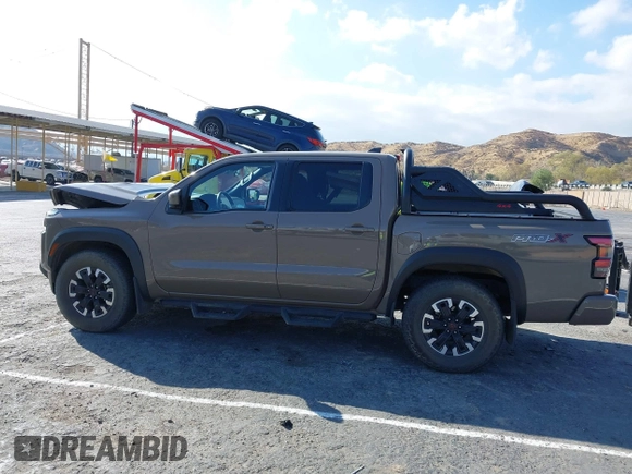 2023 Nissan Frontier Pro-X with VIN 1N6ED1EJ6PN627247, listed as a IAAI auction lot 41489652 with 29,232 mi miles and . Bid and sale history available at DreamBid. Image 14.