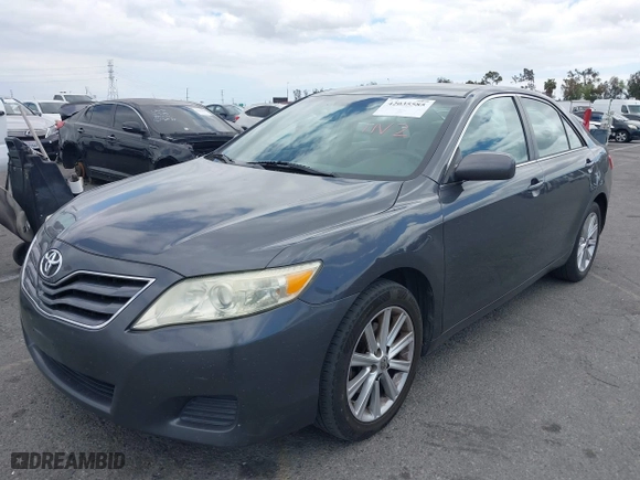 2010 Toyota Camry with VIN 4T1BF3EK5AU068156, listed as a IAAI auction lot 42035585 with 221,889 mi miles. Bid and sale history available at carsss.com. Image 2.