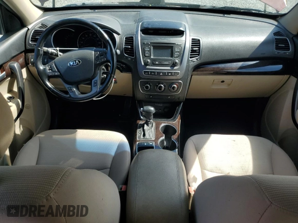 2015 Kia Sorento LX with VIN 5XYKT3A67FG562355, listed as a Copart auction lot 56797445 with 167,441 mi miles and Clean Title. Bid and sale history available at DreamBid. Image 8.
