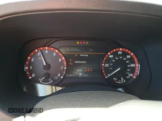 2023 Nissan Frontier SV with VIN 1N6ED1EJ3PN670640, listed as a Copart auction lot 58039525 with 15,302 mi miles and Salvage title. Bid and sale history available at DreamBid. Image 9.