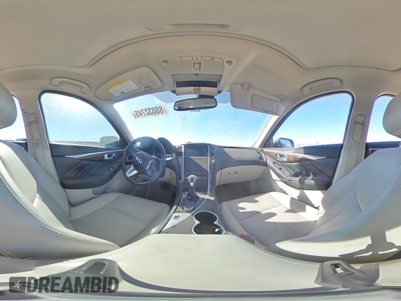 2019 Infiniti Q50 3.0t LUXE with VIN JN1EV7AP3KM516525, listed as a Copart auction lot 88032745 with 68,204 mi miles and Non Repairable. Bid and sale history available at carsss.com. Image 14.