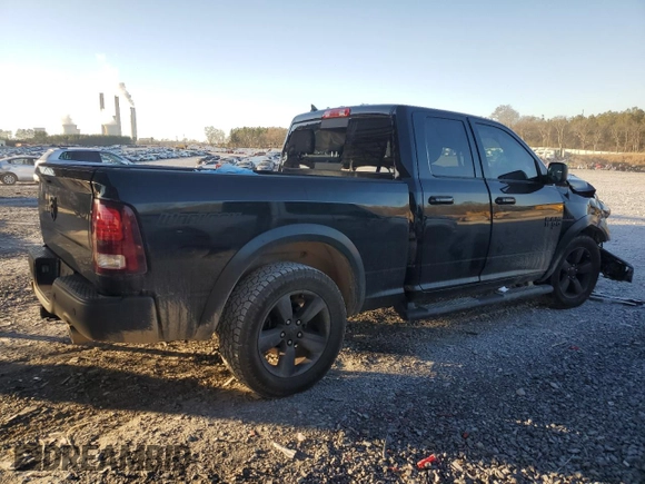2019 Ram 1500 Classic Warlock with VIN 1C6RR6GT8KS716644, listed as a Copart auction lot 86686064 with 124,669 mi miles and Salvage Title. Bid and sale history available at carsss.com. Image 3.