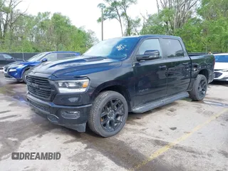 2023 Ram 1500 Laramie with VIN 1C6SRFJTXPN541328, listed as a IAAI auction lot 42121615 with 61,939 mi miles and . Bid and sale history available at DreamBid. Image 18.