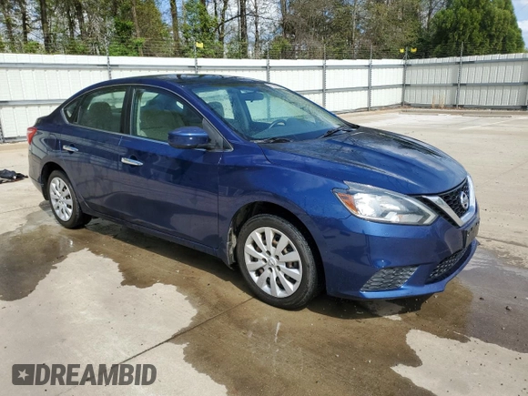 2017 Nissan Sentra S with VIN 3N1AB7AP7HY290745, listed as a Copart auction lot 52004175 with 83,990 mi miles and Clean Title. Bid and sale history available at carsss.com. Image 4.