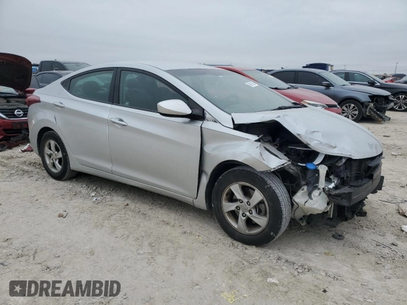 2015 Hyundai Elantra SE z VIN 5NPDH4AE5FH581650, wystawiony jako Copart lot #43811385 z przebiegiem 152 007 mil mil oraz Szkody całkowita. Historia ofert i sprzedaży dostępna na DreamBid. Obrazek 4.