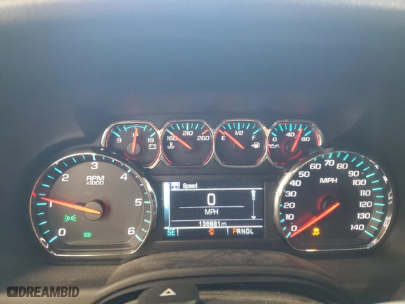 2017 Chevrolet Tahoe LS with VIN 1GNSCAKC5HR330860, listed as a Copart auction lot 49335545 with 136,681 mi miles and Clean Title. Bid and sale history available at carsss.com. Image 9.