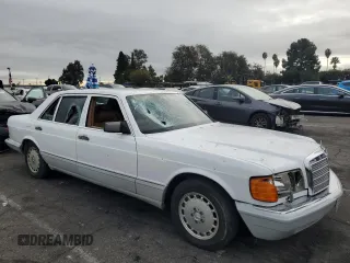 1989 Mercedes-Benz 560 with VIN WDBCA39E2KA479060, listed as a Copart auction lot 81924154 with 172,377 mi miles and Salvage Title. Bid and sale history available at DreamBid. Image 4.