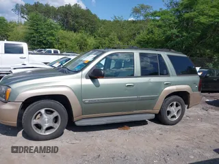 2004 Chevrolet TrailBlazer LT with VIN 1GNDS13S842352310, listed as a IAAI auction lot 42212039 with 154,843 mi miles and . Bid and sale history available at DreamBid. Image 6.