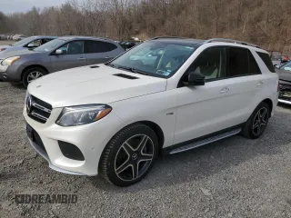 2018 Mercedes-Benz GLE 43 AMG with VIN 4JGDA6EB7JA998084, listed as a Copart auction lot 52675415 with 133,405 mi miles and Salvage Title. Bid and sale history available at DreamBid. Image 1.