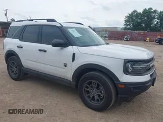 2024 Ford Bronco Sport Big Bend with VIN 3FMCR9B69RRE97938, listed as a IAAI auction lot 42293623 with 9,254 mi miles and . Bid and sale history available at DreamBid. Image 1.