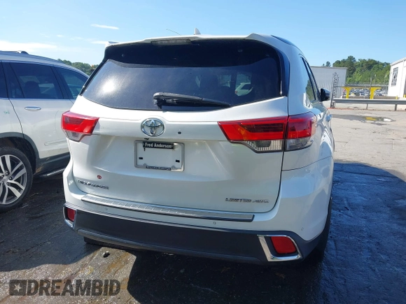 2018 Toyota Highlander Limited with VIN 5TDDZRFH0JS487322, listed as a IAAI auction lot 42501659 with 72,212 mi miles and . Bid and sale history available at DreamBid. Image 16.