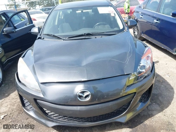 2012 Mazda Mazda3 i Touring with VIN JM1BL1V72C1697083, listed as a IAAI auction lot 41846480 with 1 mi miles. Bid and sale history available at carsss.com. Image 12.