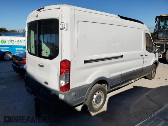2015 Ford Transit Cargo with VIN 1FTNR2CM5FKA02667, listed as a Copart auction lot 76322464 with Not Provided miles and Salvage Title. Bid and sale history available at DreamBid. Image 3.