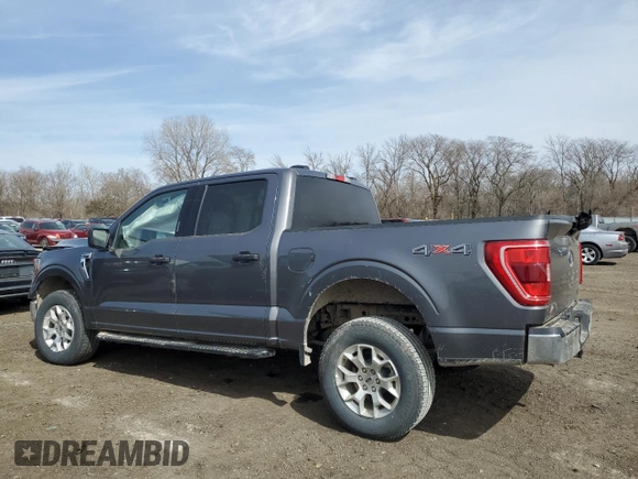2023 Ford F-150 XL with VIN 1FTFW1E5XPKE35383, listed as a Copart auction lot 49625175 with 7,505 mi miles and Salvage Title. Bid and sale history available at carsss.com. Image 2.
