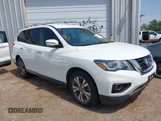 2019 Nissan Pathfinder SV z VIN 5N1DR2MN8KC601839, wystawiony jako IAAI lot #41931909 z przebiegiem 79 276 mil mil oraz . Historia ofert i sprzedaży dostępna na DreamBid. Obrazek 1.