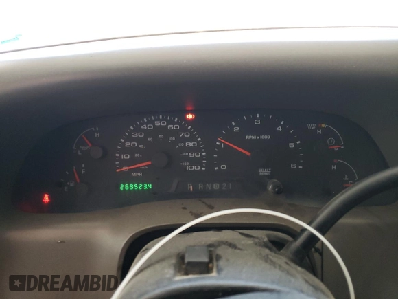 2003 Ford F-250 XL with VIN 1FTNX20L23EC35093, listed as a Copart auction lot 85085684 with 269,523 mi miles and Clean title. Bid and sale history available at DreamBid. Image 9.
