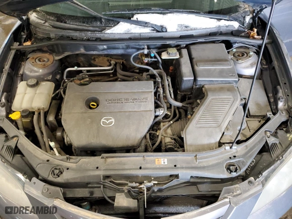 2008 Mazda Mazda3 Man i Sport *Ltd Avail* with VIN JM1BK32F181121955, listed as a Copart auction lot 47878345 with 122,117 mi miles and Salvage Title. Bid and sale history available at carsss.com. Image 11.