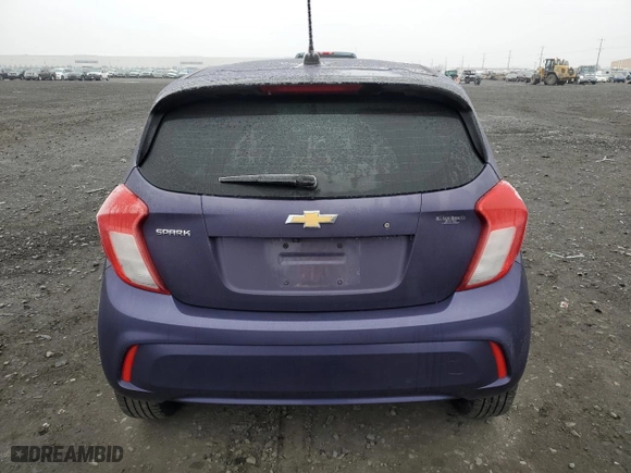 2017 Chevrolet Spark LS with VIN KL8CA6SA1HC719232, listed as a Copart auction lot 82348884 with 54,616 mi miles and Salvage Title. Bid and sale history available at carsss.com. Image 6.