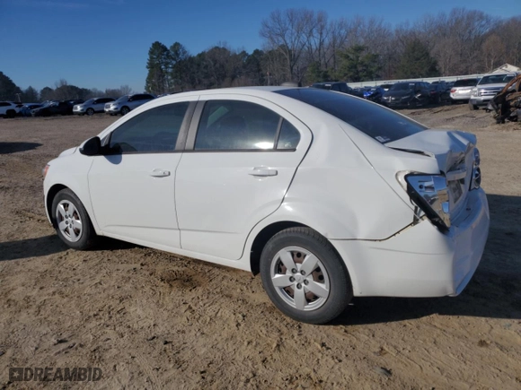 2016 Chevrolet Sonic LS with VIN 1G1JA5SHXG4163669, listed as a Copart auction lot 47292975 with 109,666 mi miles and Clean Title. Bid and sale history available at carsss.com. Image 2.