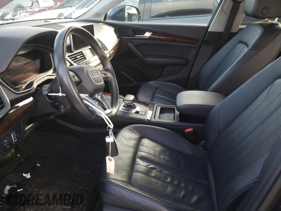 2018 Audi Q5 Premium Plus with VIN WA1BNAFY2J2010039, listed as a Copart auction lot 38056243 with 69,455 mi miles and . Bid and sale history available at DreamBid. Image 7.
