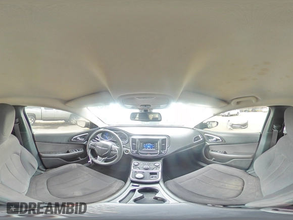 2015 Chrysler 200 Limited with VIN 1C3CCCAB0FN556461, listed as a Copart auction lot 54229305 with 204,551 mi miles and Salvage Title. Bid and sale history available at DreamBid. Image 15.