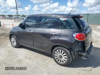 2015 FIAT 500L Easy with VIN ZFBCFABH6FZ036531, listed as a Copart auction lot 46793485 with 61,508 mi miles and Salvage Title. Bid and sale history available at DreamBid. Image 2.