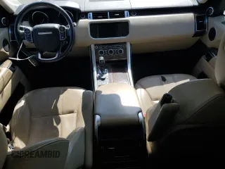 2016 Land Rover Range Rover Sport V6 HSE with VIN SALWR2VF6GA548395, listed as a Copart auction lot 52737375 with 0 mi miles and Clean Title. Bid and sale history available at carsss.com. Image 8.