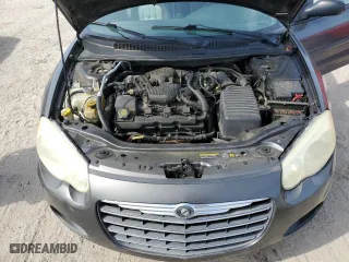 2004 Chrysler Sebring LXi with VIN 1C3EL55R24N239578, listed as a Copart auction lot 57205574 with 141,539 mi miles and Salvage Title. Bid and sale history available at carsss.com. Image 11.