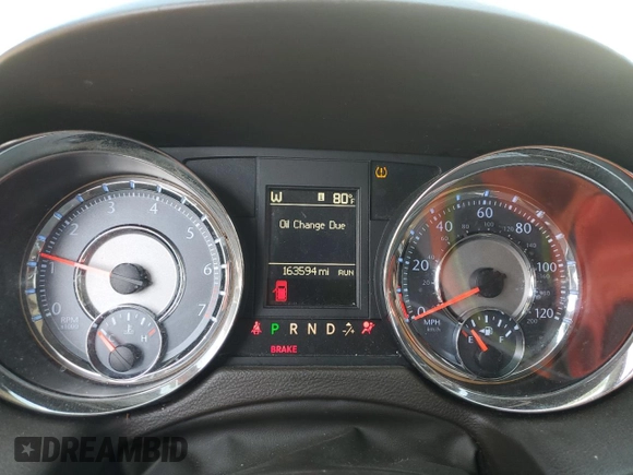 2015 Chrysler Town & Country Touring-L with VIN 2C4RC1CGXFR529175, listed as a Copart auction lot 51970035 with 163,594 mi miles and Salvage Title. Bid and sale history available at carsss.com. Image 9.