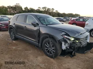 2020 Mazda CX-9 Touring with VIN JM3TCACY6L0402127, listed as a Copart auction lot 80961074 with 52,121 mi miles and Salvage title. Bid and sale history available at DreamBid. Image 4.