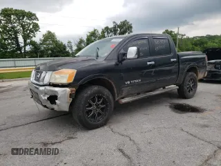 2008 Nissan Titan Pro-4X z VIN 1N6BA07C98N346016, wystawiony jako Copart lot #57414345 z przebiegiem 224 175 mil mil oraz Szkoda całkowita • Salvage title. Historia ofert i sprzedaży dostępna na DreamBid. Obrazek 1.
