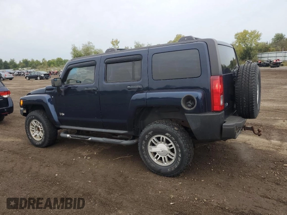 2008 Hummer H3 SUV with VIN 5GTEN13E588105398, listed as a Copart auction lot 73496344 with 132,122 mi miles and Clean Title. Bid and sale history available at carsss.com. Image 2.