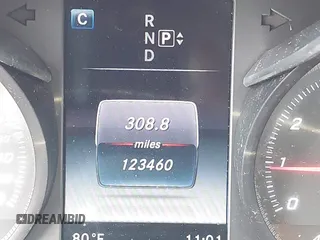 2015 Mercedes-Benz C with VIN 55SWF4KBXFU040013, listed as a IAAI auction lot 42136894 with 123,460 mi miles. Bid and sale history available at carsss.com. Image 16.