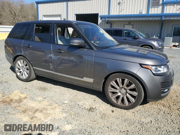 2016 Land Rover Range Rover Supercharged z VIN SALGS2EF5GA290198, wystawiony jako Copart lot #47252635 z przebiegiem 117 799 mil mil oraz Szkoda całkowita • Salvage title. Historia ofert i sprzedaży dostępna na DreamBid. Obrazek 4.