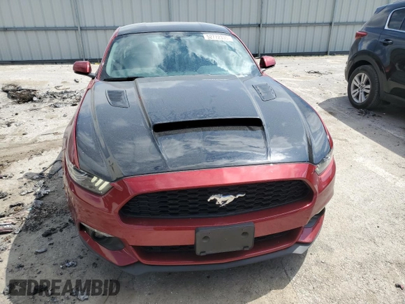2015 Ford Mustang EcoBoost with VIN 1FA6P8TH9F5322546, listed as a Copart auction lot 52772335 with 87,356 mi miles and Salvage Title. Bid and sale history available at carsss.com. Image 5.