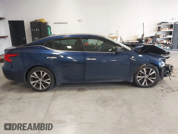 2017 Nissan Maxima SV with VIN 1N4AA6AP1HC455391, listed as a IAAI auction lot 41387377 with 107,905 mi miles and . Bid and sale history available at DreamBid. Image 13.