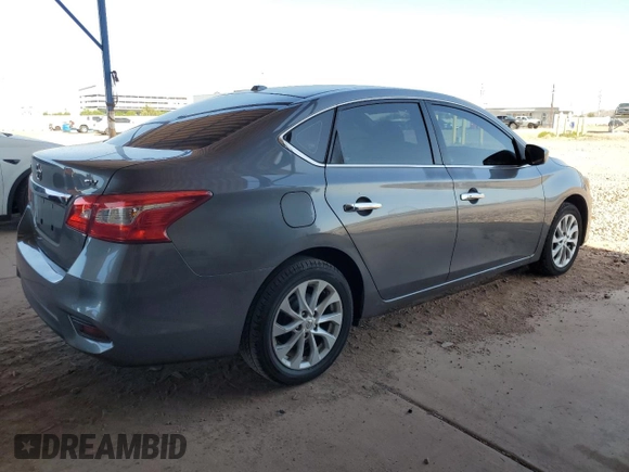 2018 Nissan Sentra SV z VIN 3N1AB7AP0JL656399, wystawiony jako Copart lot #57128935 z przebiegiem 146 925 mil mil oraz Szkoda całkowita • Salvage title. Historia ofert i sprzedaży dostępna na DreamBid. Obrazek 3.
