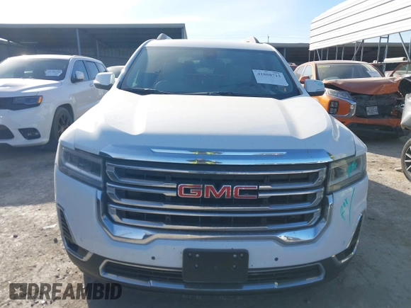 2023 GMC Acadia SLT with VIN 1GKKNML47PZ168955, listed as a IAAI auction lot 41808713 with 54,008 mi miles and . Bid and sale history available at carsss.com. Image 12.