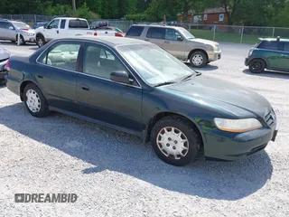 2001 Honda Accord LX z VIN 1HGCG564X1A025839, wystawiony jako IAAI lot #42230487 z przebiegiem 186 882 mil mil oraz . Historia ofert i sprzedaży dostępna na DreamBid. Obrazek 1.