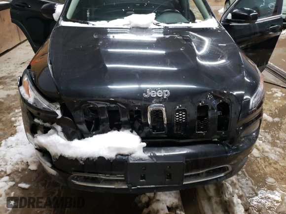 2016 Jeep Cherokee Limited with VIN 1C4PJMDB0GW339721, listed as a Copart auction lot 49602525 with 164,758 mi miles and Clean Title. Bid and sale history available at carsss.com. Image 12.