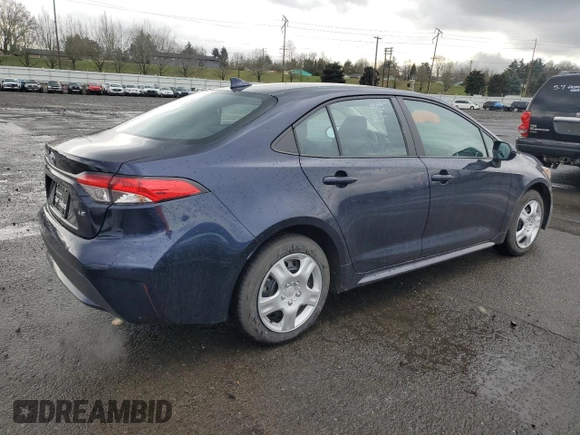 2022 Toyota Corolla LE with VIN 5YFEPMAE1NP351175, listed as a Copart auction lot 45944445 with 58,578 mi miles and Salvage Title. Bid and sale history available at carsss.com. Image 3.