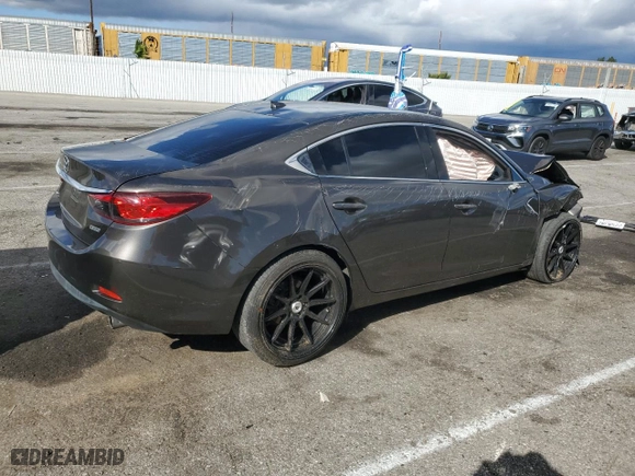 2017 Mazda Mazda6 Touring with VIN JM1GL1V52H1112045, listed as a Copart auction lot 48922535 with 0 mi miles and Salvage Title. Bid and sale history available at carsss.com. Image 3.