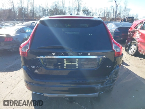 2017 Volvo XC60 Inscription with VIN YV440MDU0H2105432, listed as a IAAI auction lot 41634154 with 106,815 mi miles. Bid and sale history available at carsss.com. Image 16.