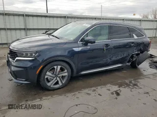 2023 Kia Sorento SX Prestige with VIN KNDRMDLH7P5201542, listed as a Copart auction lot 44216375 with 9,919 mi miles and Salvage title. Bid and sale history available at DreamBid. Image 1.